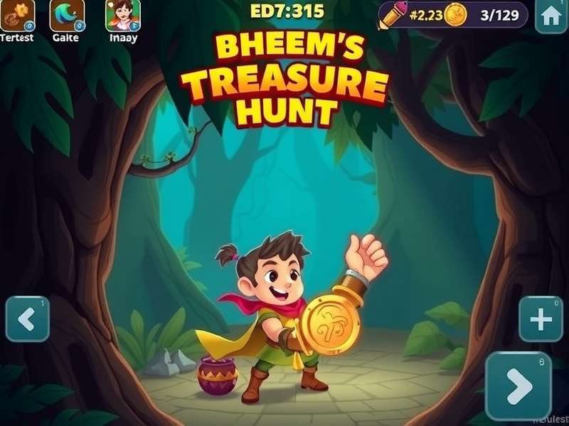 Bheem S Treasure Hunt popularity chart in India