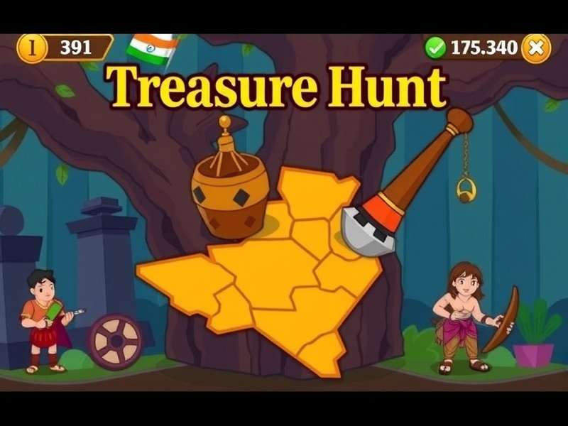 Bheem S Treasure Hunt strategy guide illustration